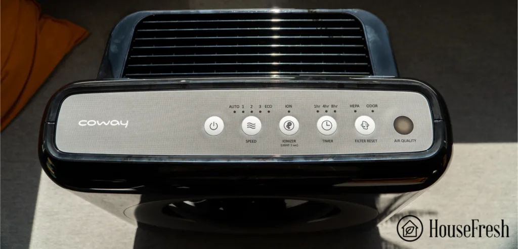 Coway AP-1512 front panel